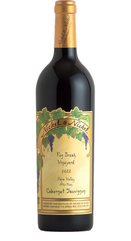 Nickel & Nickel Fog Break Vineyard Cabernet Sauvignon 2022  Front Bottle Shot