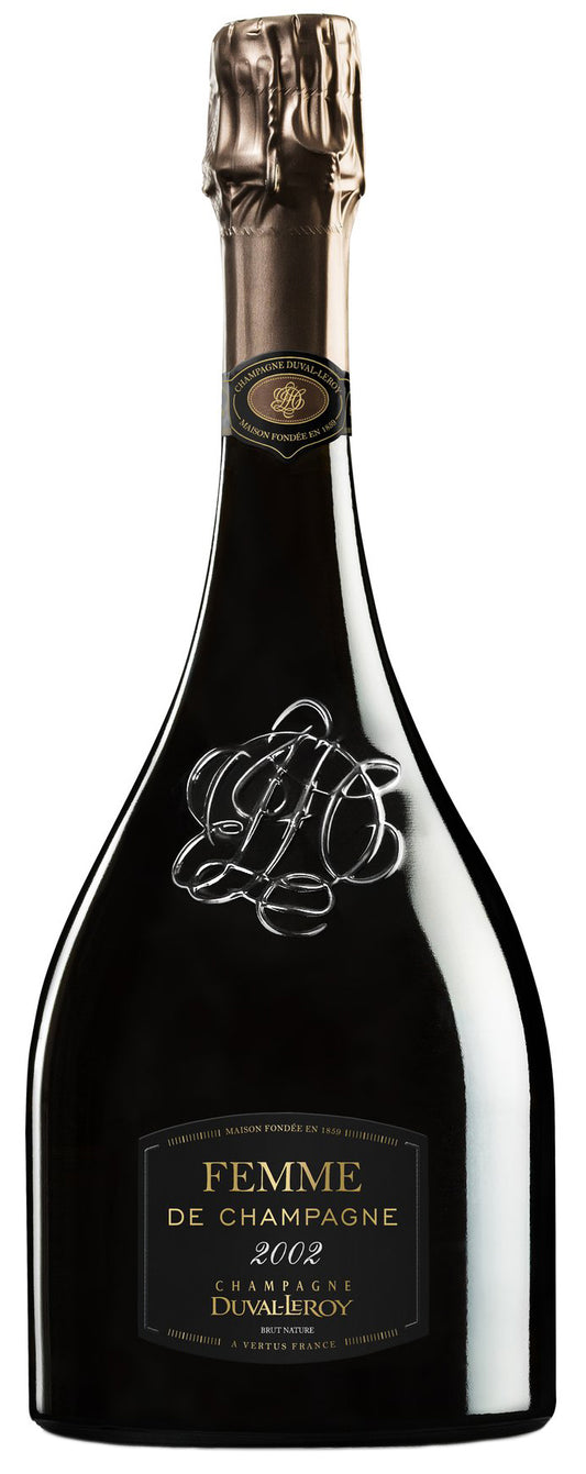 Duval-Leroy Femme de Champagne 2002  Front Bottle Shot