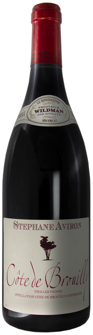 Stephane Aviron Cote de Brouilly Vieilles Vignes 2019  Front Bottle Shot