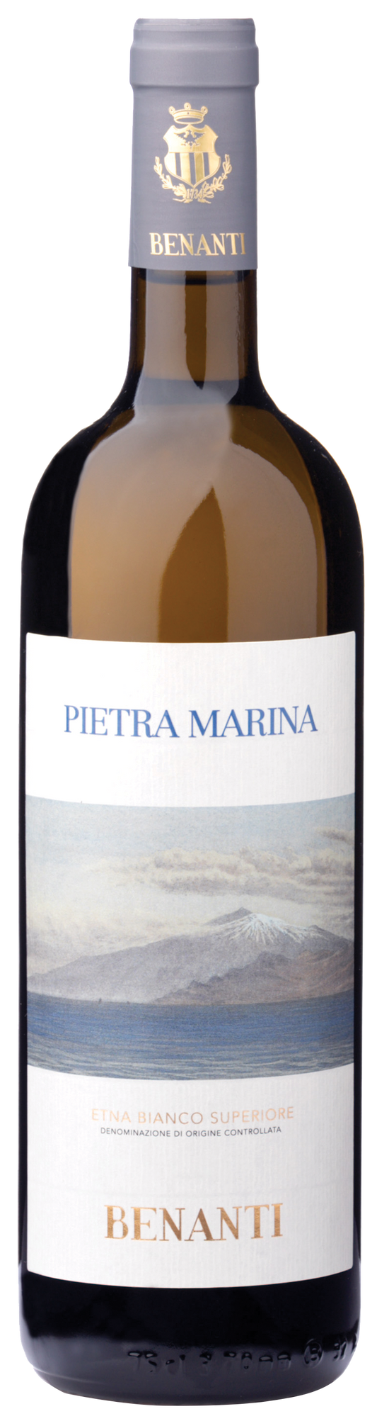 Benanti Pietra Marina Etna Bianco Superiore 2019  Front Bottle Shot