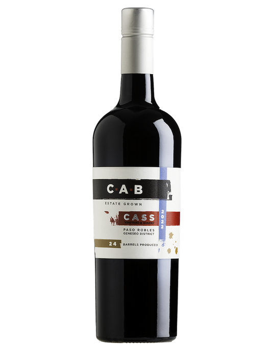 Cass Winery Estate CAB Cabernet Sauvignon 2022  Front Bottle Shot