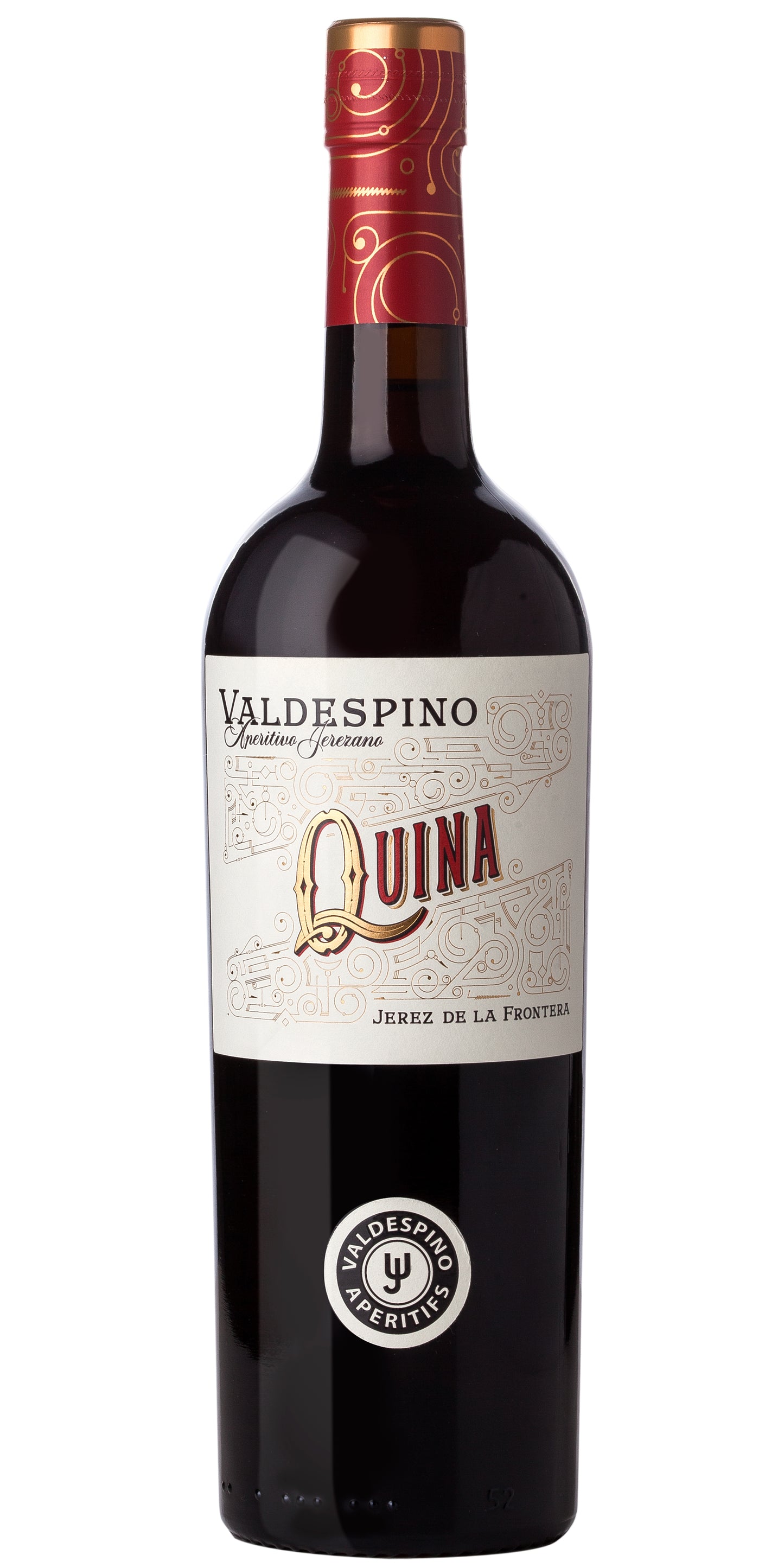Valdespino Quina Sherry  Front Bottle Shot