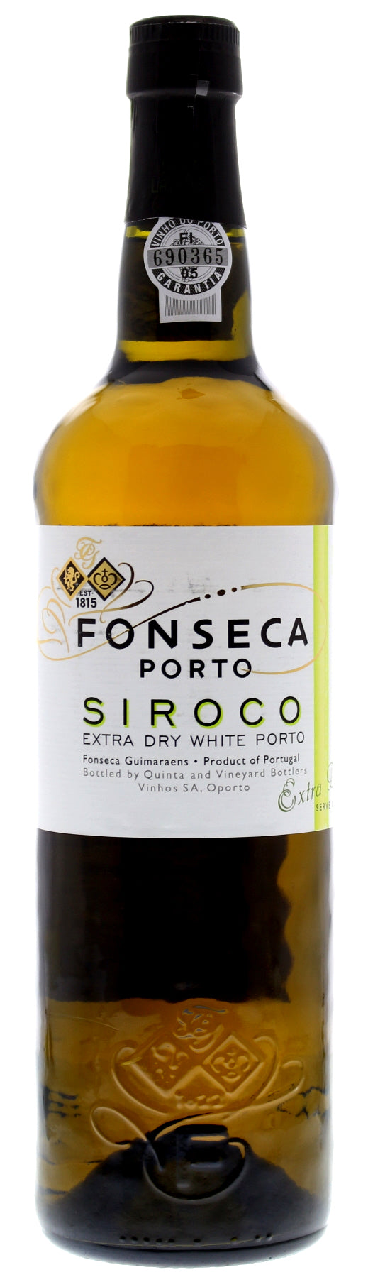 Fonseca Siroco White Port  Front Bottle Shot