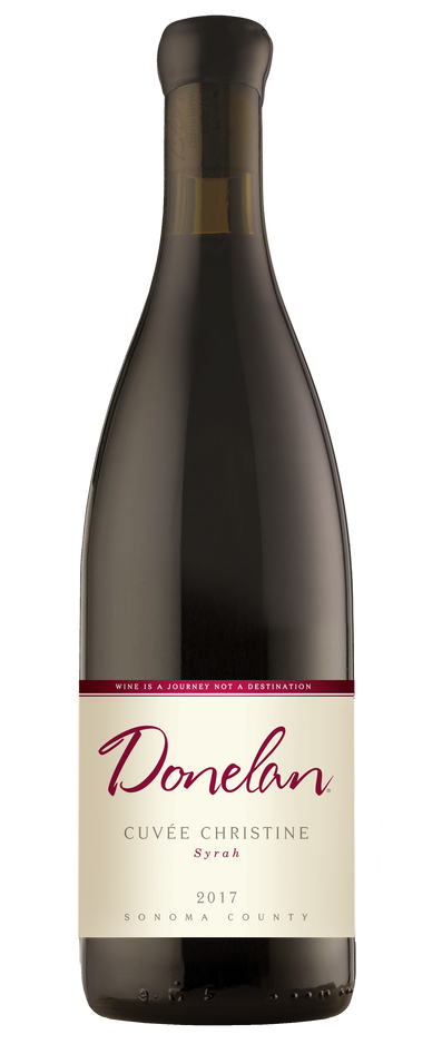 Donelan Cuvee Christine Syrah 2017  Front Bottle Shot