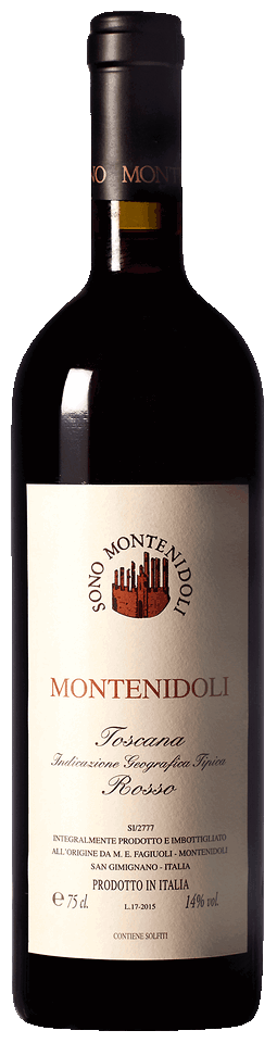 Montenidoli Toscana Rosso 2020  Front Bottle Shot