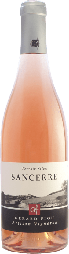 Domaine Gerard Fiou Terroir Silex Sancerre Rose 2023  Front Bottle Shot