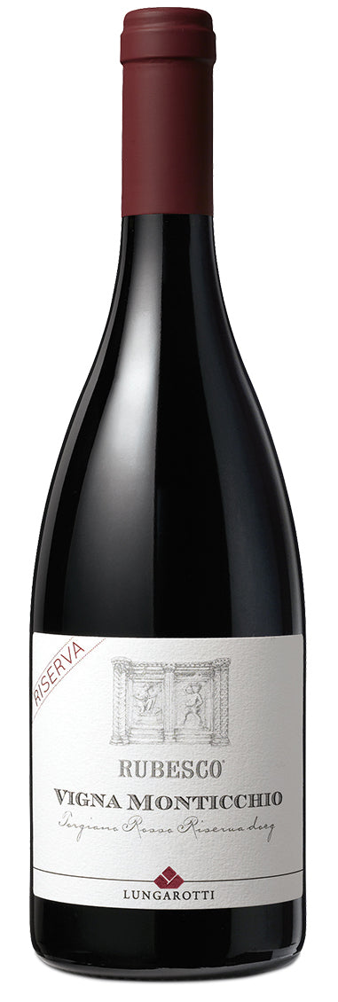 Lungarotti Vigna Monticchio Rubesco Riserva 2017  Front Bottle Shot