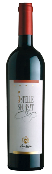 Nino Negri 5 Stelle Sfursat Valtellina 2018  Front Bottle Shot