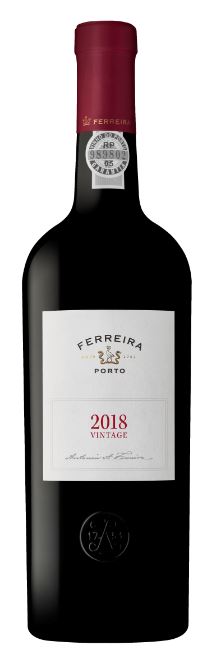 Ferreira Porto Vintage Port 2018  Front Bottle Shot