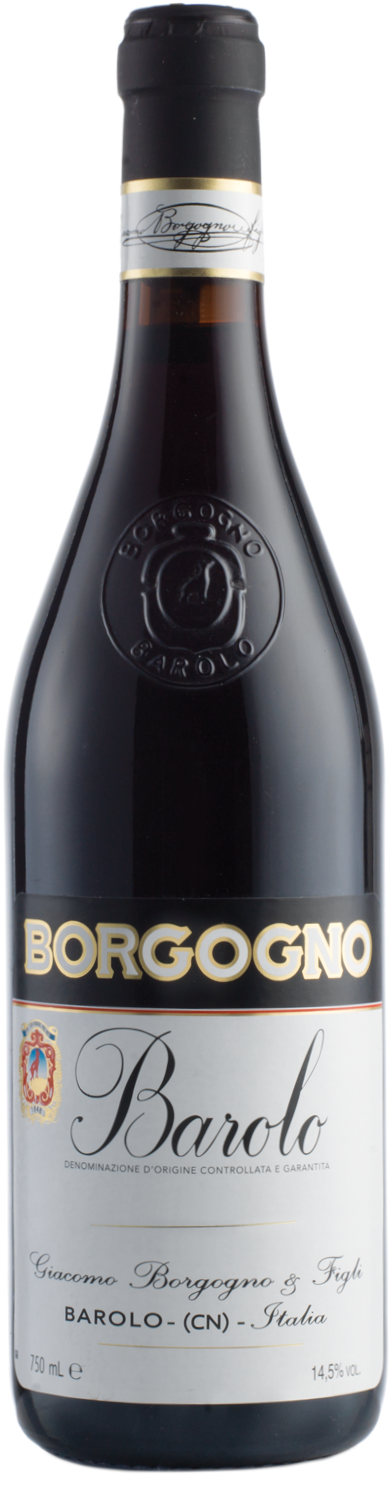 Borgogno Barolo 2019  Front Bottle Shot