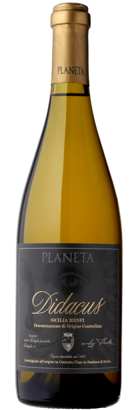 Planeta Didacus Chardonnay 2020  Front Bottle Shot