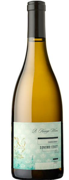 B. Kosuge Sonoma Coast Chardonnay 2021  Front Bottle Shot