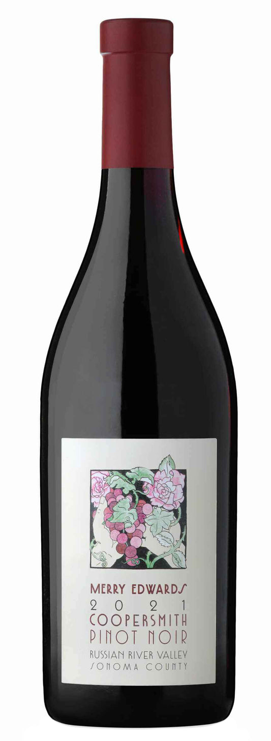 Merry Edwards Coopersmith Pinot Noir 2021  Front Bottle Shot