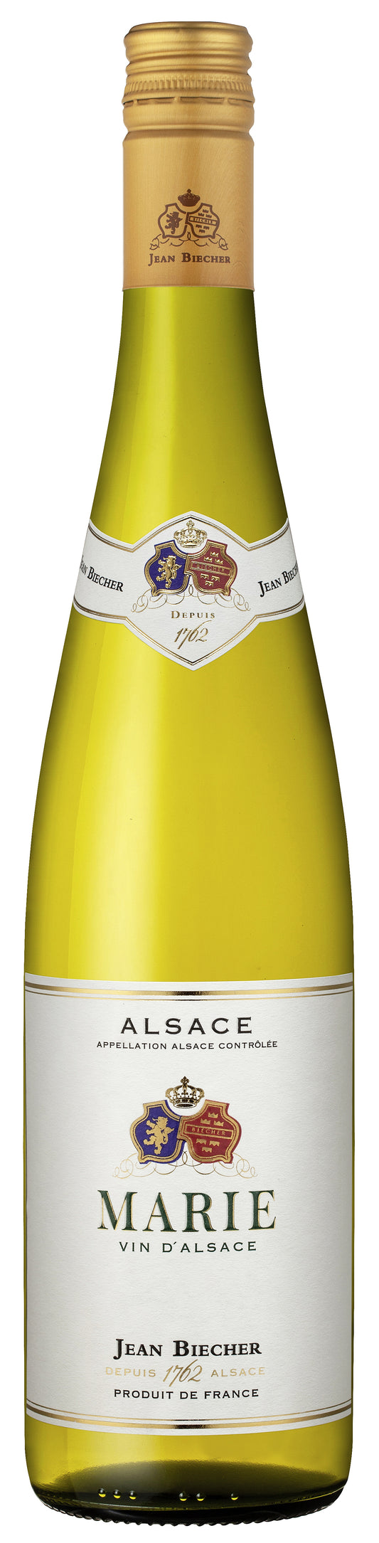 Jean Biecher Marie Vin d'Alsace 2021  Front Bottle Shot