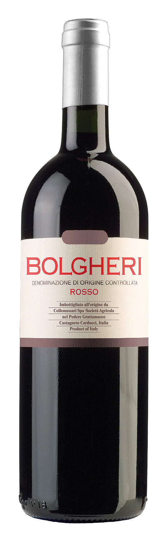 Podere Grattamacco Bolgheri Rosso 2022  Front Bottle Shot