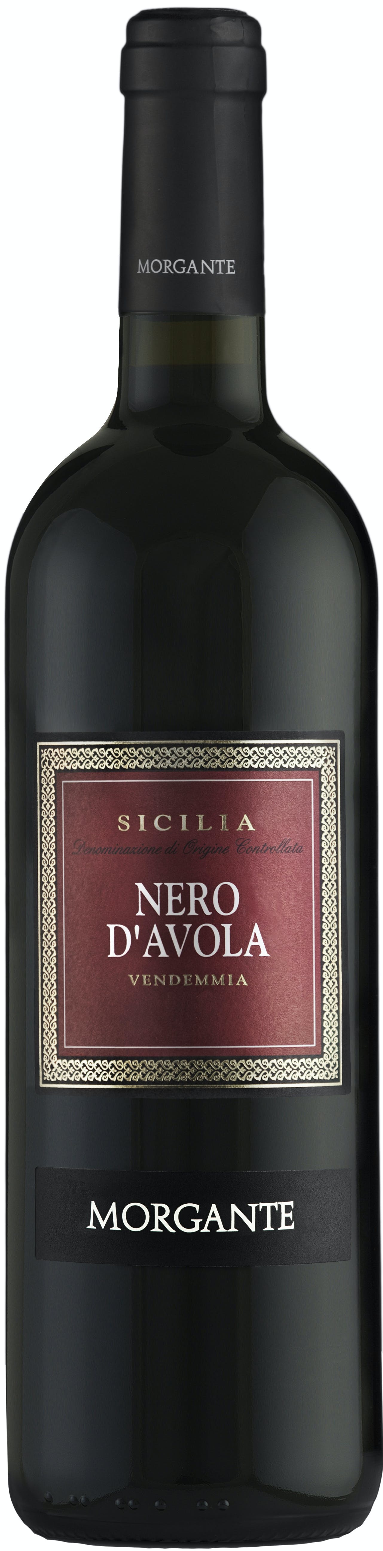 Morgante Nero d'Avola 2021  Front Bottle Shot