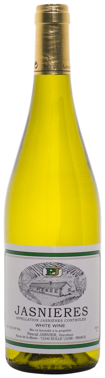 Pascal Janvier Jasnieres 2023  Front Bottle Shot
