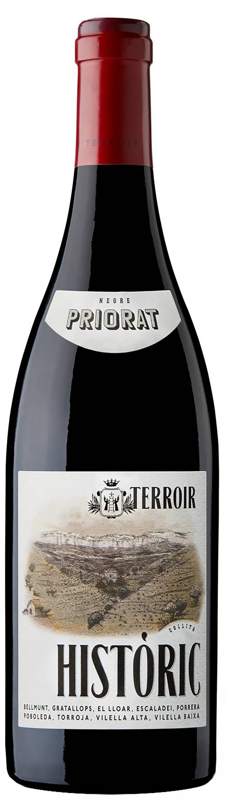 Terroir Al Limit Historic Negre 2019  Front Bottle Shot