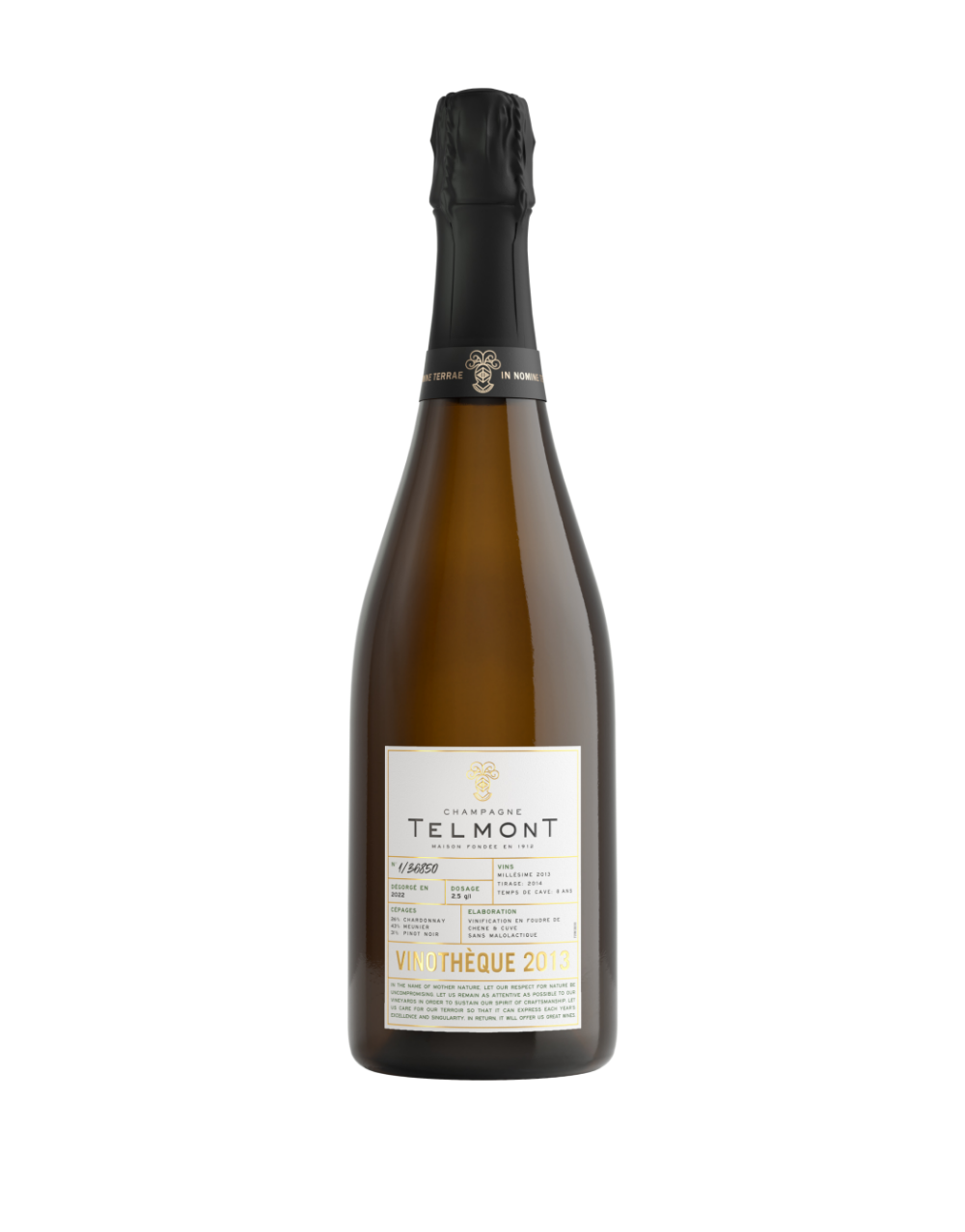 TELMONT VINOTHÈQUE 2013 750 ML