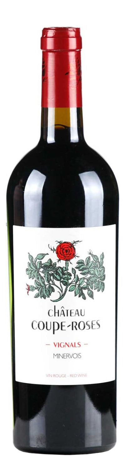 Chateau Coupe Roses Minervois Cuvee Vignals 2019  Front Bottle Shot