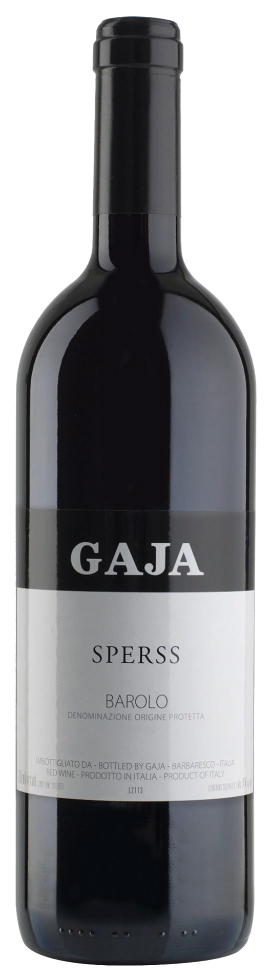 Gaja Sperss Barolo 2019  Front Bottle Shot
