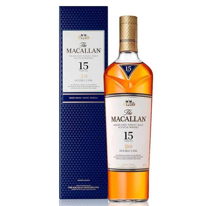 Macallan 15 Year Double Cask Scotch Whiskey 750ml