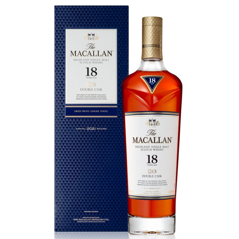Macallan 18 Years Double Cask Scotch Whiskey 750ml