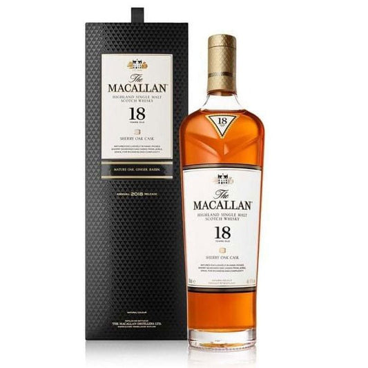 Macallan 18 Years Sherry Oak Scotch 750ml