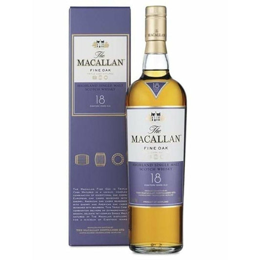 Macallan Fine Oak 18 Years Scotch 750ml