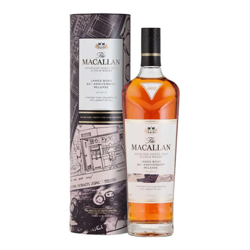 Macallan James Bond 60th Anniversary Release Decade III Scotch Whisky700ml