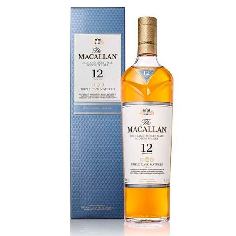 Macallan Triple Cask Matured 12 Year Scotch Whiskey 750ml