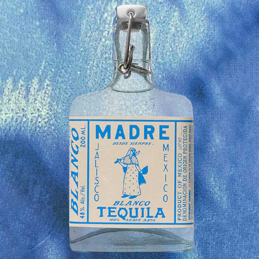 Madre Blanco Tequila Flask 200ml