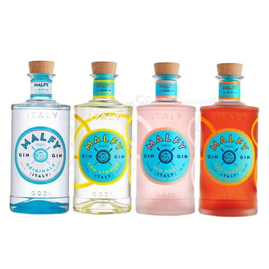Malfy Originale, Limone, Rosa & Arancia Gin Bundle