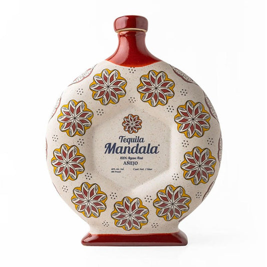 Mandala Ceramic Anejo Tequila 1L
