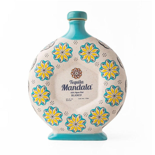 Mandala Ceramic Blanco Tequila 1L