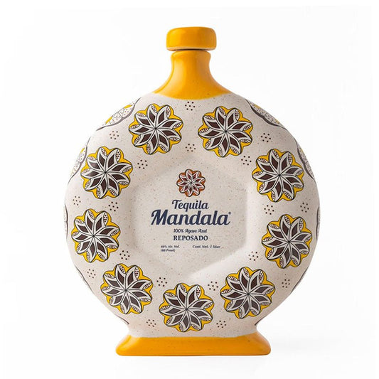 Mandala Ceramic Reposado Tequila 1L
