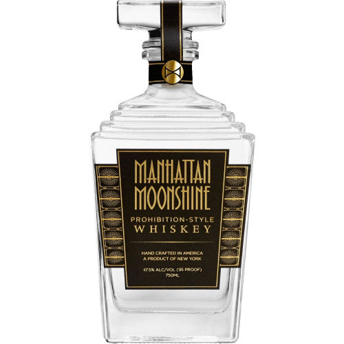 Manhattan Moonshine Prohibition Style Whiskey