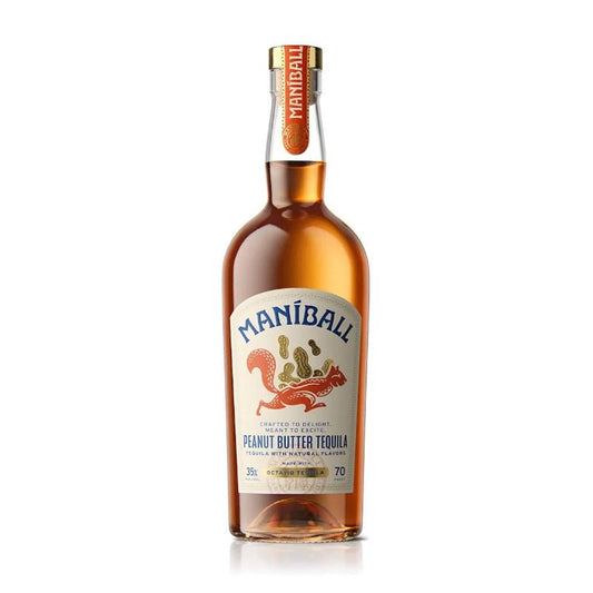 Maniball Peanut Butter Flavored Tequila 750ml
