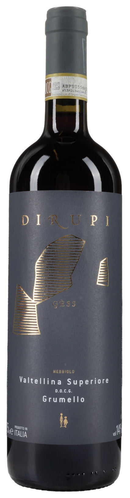 Dirupi Gess Grumello Valtellina Superiore 2018  Front Bottle Shot
