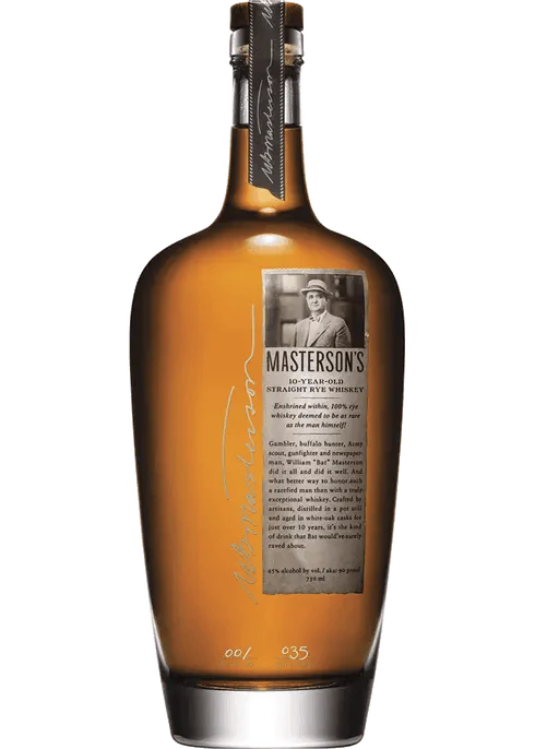 Masterson'S 10 Year Straight Rye Whiskey (750Ml)