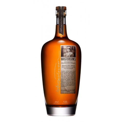 Masterson's 10 Year Old Rye Whiskey Barrel Finished in American Oak