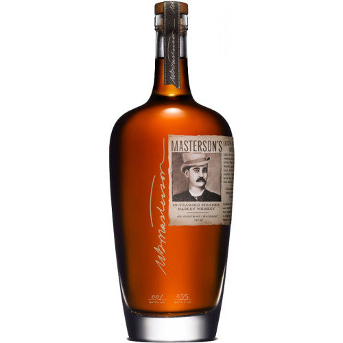 Masterson's 10 Year Old Straight Barley Whiskey