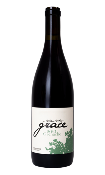A Tribute to Grace Vie Caprice Vineyard Grenache 2021  Front Bottle Shot