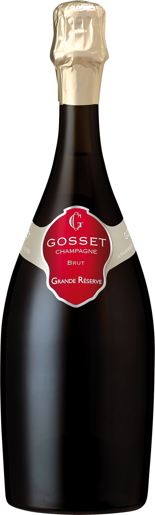 Gosset Grande Reserve Brut Front Bottle Shot