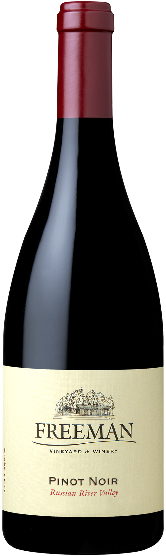 Freeman Russian River Pinot Noir 2022  Front Bottle Shot