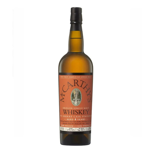 McCarthy's 6 Years PX Sherry Cask Finished Oregon Whiskey 750ml