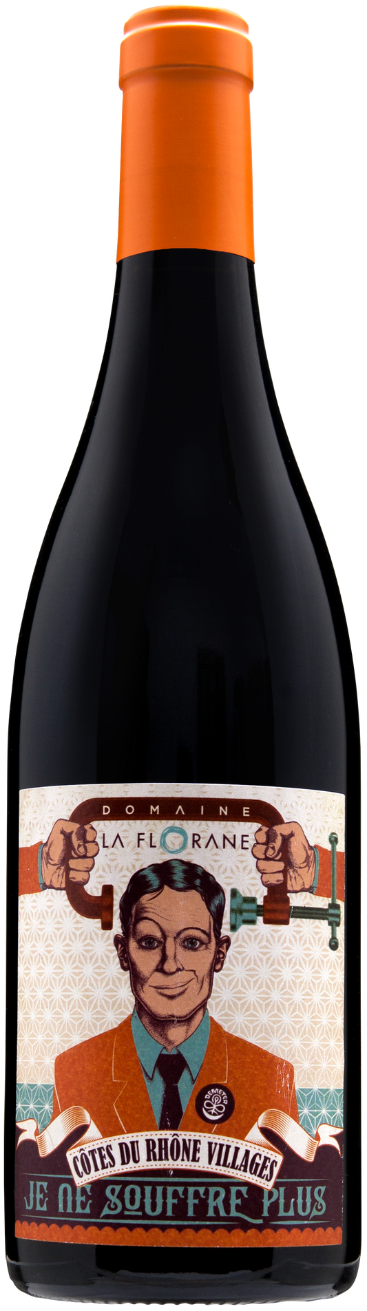 Domaine la Florane Cotes du Rhone Villages Je Ne Souffre Plus 2021  Front Bottle Shot
