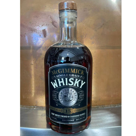 McGimmick 15 Year Armagnac Finish & Chardonnay Finish Single Grain Whiskey 750ml
