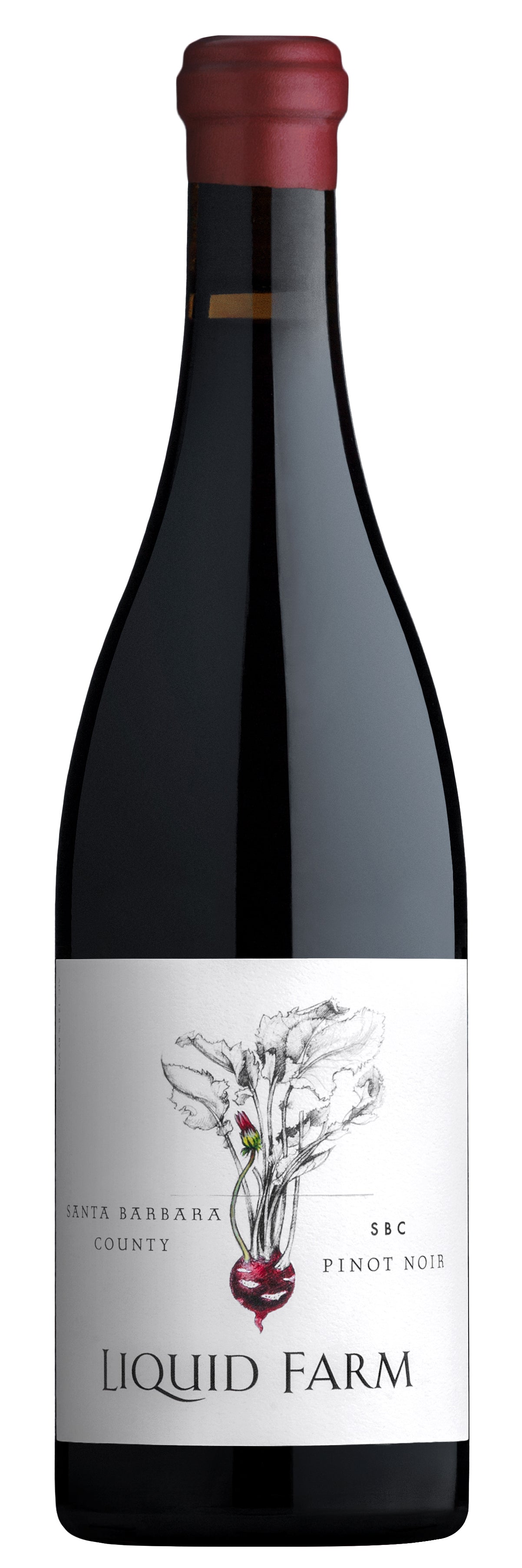 Liquid Farm SBC Pinot Noir 2023  Front Bottle Shot
