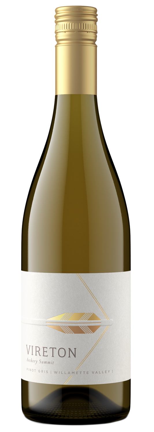 Archery Summit Vireton Pinot Gris 2023  Front Bottle Shot